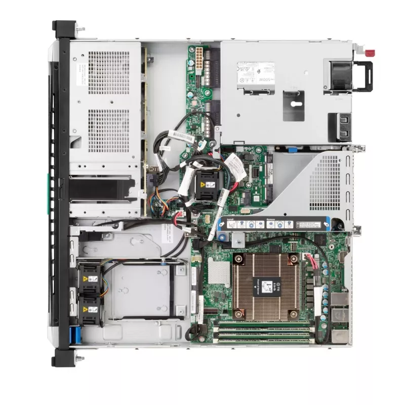HPE ProLiant DL20 Gen11 E-2436 2,9 GHz 6c 1P 32GB-DR 4SFF VROC 2x480GB SATA SSD 800W RPS EU servidor