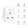 Enchufe inteligente TP‑Link Tapo Mini P110M — enchufe inteligente Wi‑Fi/Bluetooth para interiores, 16 A, 100–240 V, 3680 W, blanco