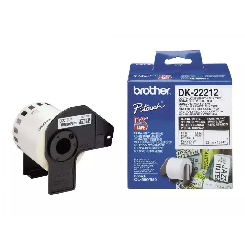 Cintas continuas para film Brother DK22212