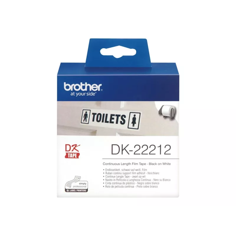Cintas continuas para film Brother DK22212