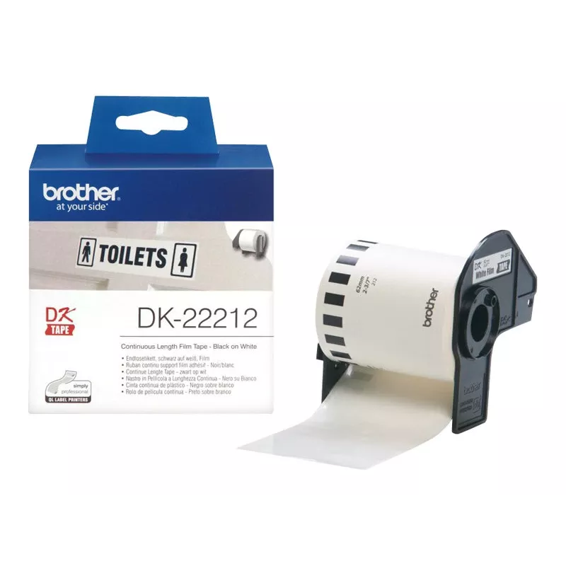 Cintas continuas para film Brother DK22212