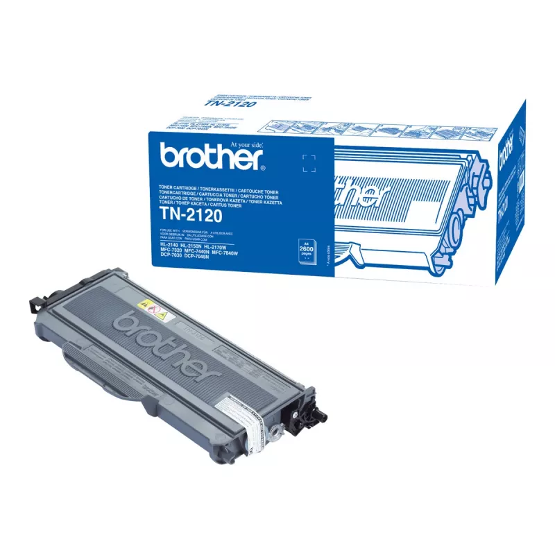 Brother TN-2120 cartucho de tóner 1 ud. original negro