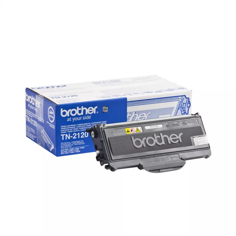 Brother TN-2120 cartucho de tóner 1 ud. original negro