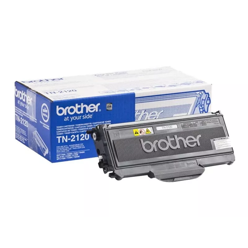 Brother TN-2120 cartucho de tóner 1 ud. original negro
