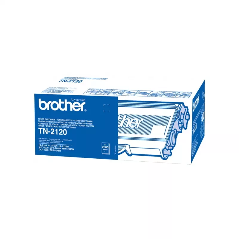 Brother TN-2120 cartucho de tóner 1 ud. original negro