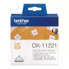 Etiqueta de papel cuadrada Brother DK11221