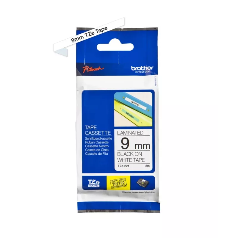 Cinta de etiquetar Brother TZE-221
