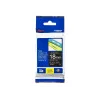Cinta de laminar Brother TZe345 18mm blanco sobre negro