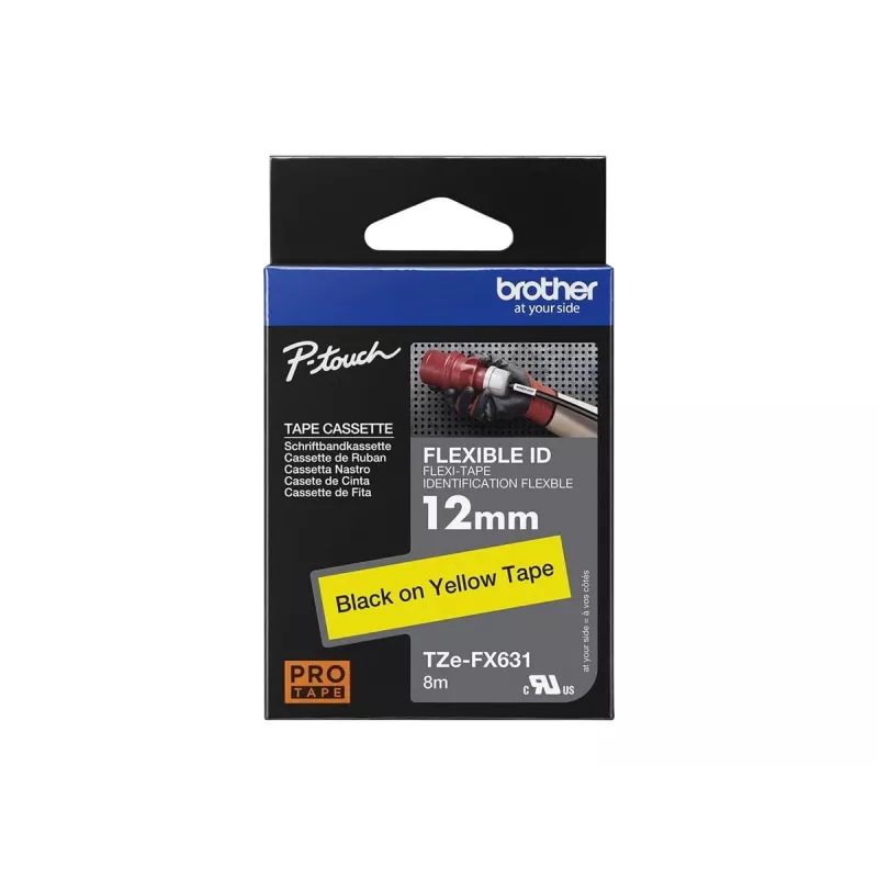 Cinta de etiquetas TZ Brother TZE-FX631