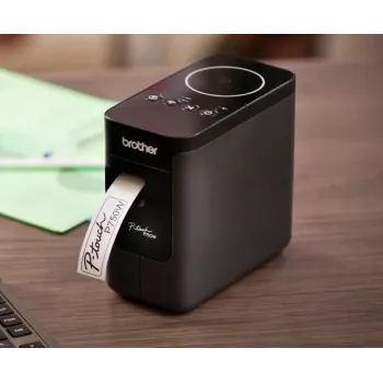 Brother PT-P750W | mono | térmica | impresora de etiquetas | Wi-Fi | formato de papel máximo serie ISO A otros | negro