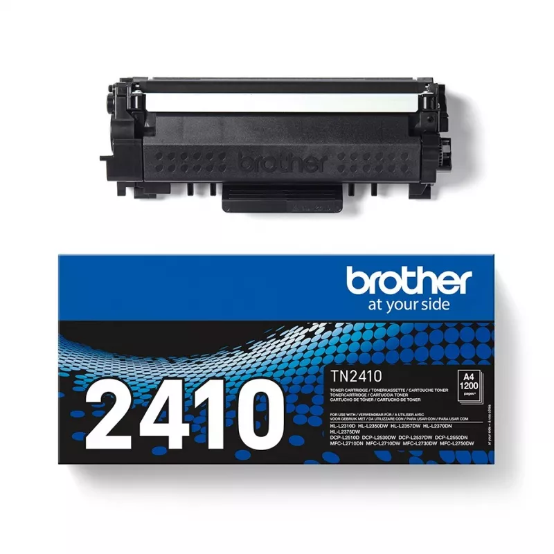 Brother TN-2410 cartucho de tóner, negro, 1200 páginas