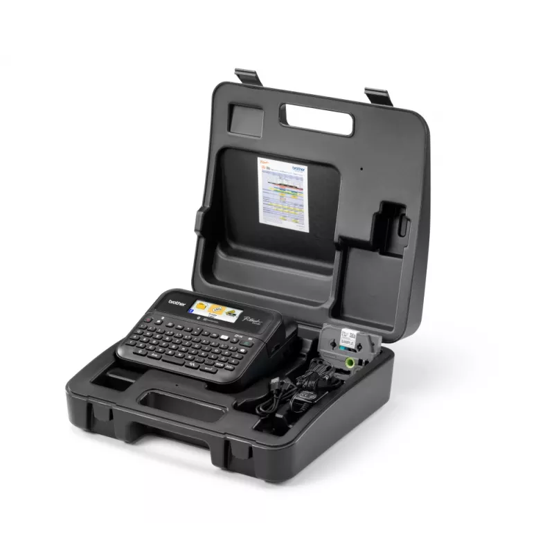 PT-D610BT | Mono | Térmica | Impresora de etiquetas | Negro