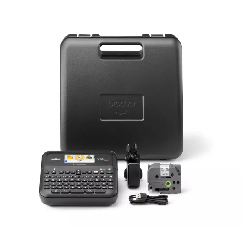 PT-D610BT | Mono | Térmica | Impresora de etiquetas | Negro