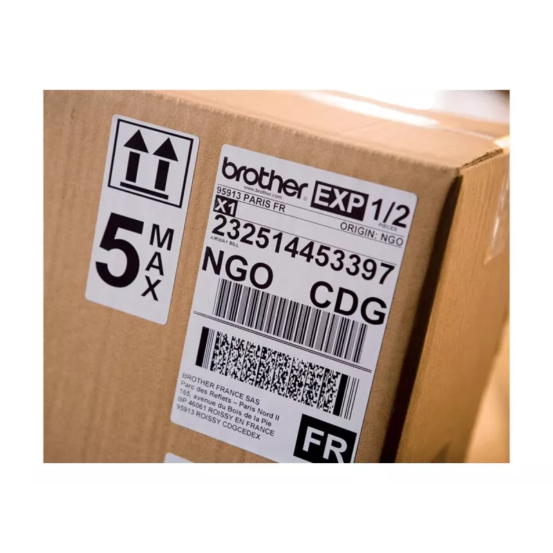Impresora de etiquetas Brother QL-1100 térmica directa 300 x 300 DPI 110 mm/s con cable DK