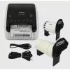 Brother QL-1110NWB, DK, térmica directa, 300 x 300 DPI, 110 mm/s, con cable e inalámbrica, negro, blanco