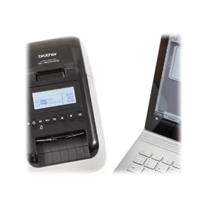 Impresora de etiquetas térmica de sobremesa Brother QL-820NWBC, Wi-Fi, BT, 6,2 cm