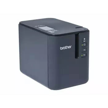 Impresora de etiquetas térmica Brother PT‑P900Wc Wi‑Fi — impresión de etiquetas industrial de alta resolución, compatible con cintas troqueladas y continuas