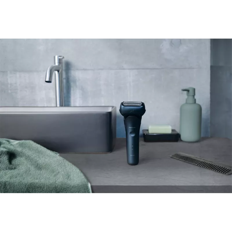 Máquina de afeitar con cuchilla Panasonic ES-LT4B recortadora azul