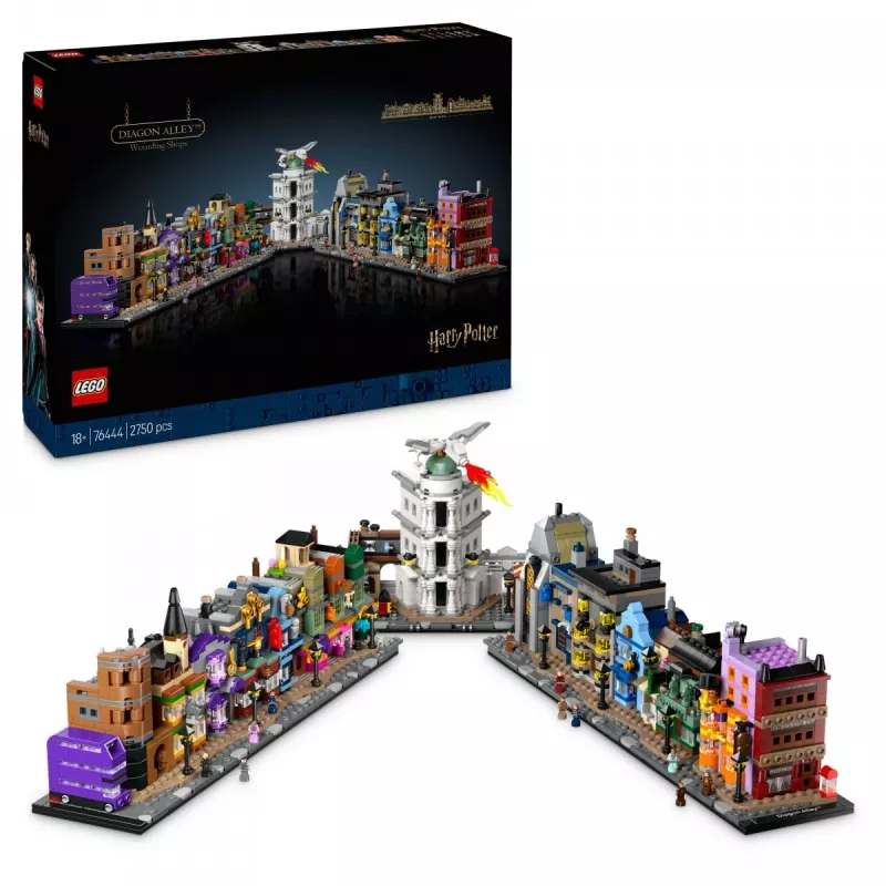 LEGO HARRY POTTER 76444 Tiendas mágicas del callejón Diagon