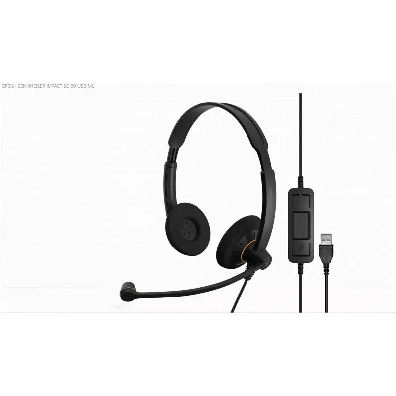 Auriculares EPOS IMPACT SC 60 USB ML