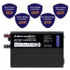 Cargador de baterías QOLTEC 51955 — 30A 12V para LiFePO4, AGM, GEL, SLA