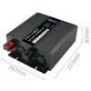Cargador de baterías QOLTEC 51957 50A 12V para baterías LiFePO4, AGM, GEL, SLA