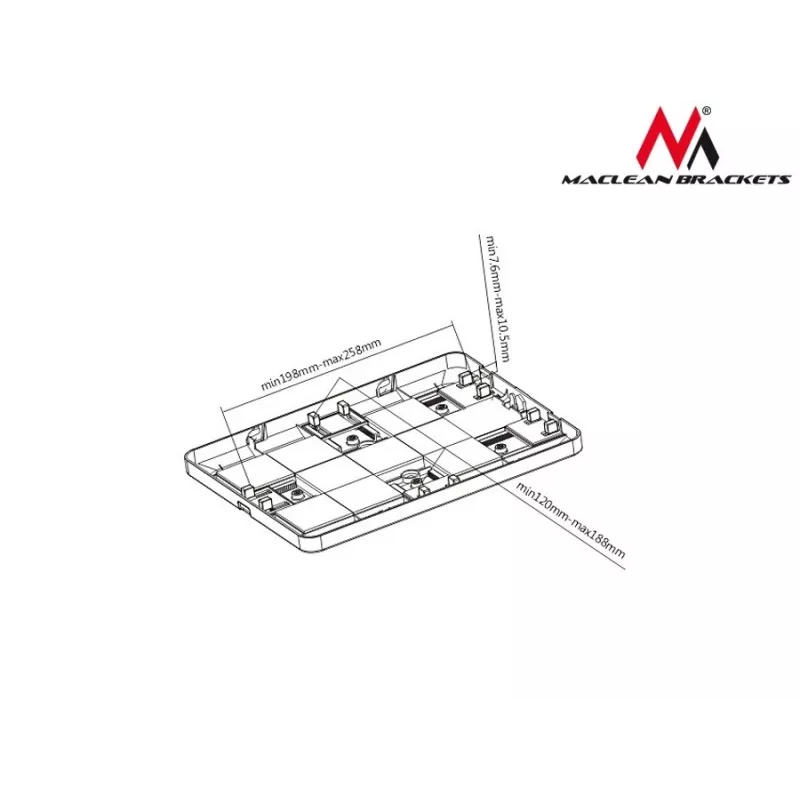 Soporte pasivo Maclean MC-645