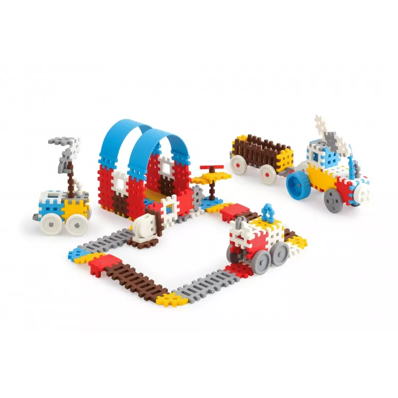 Set de bloques Marioinex 902820 — 140 mini bloques gofre para niños
