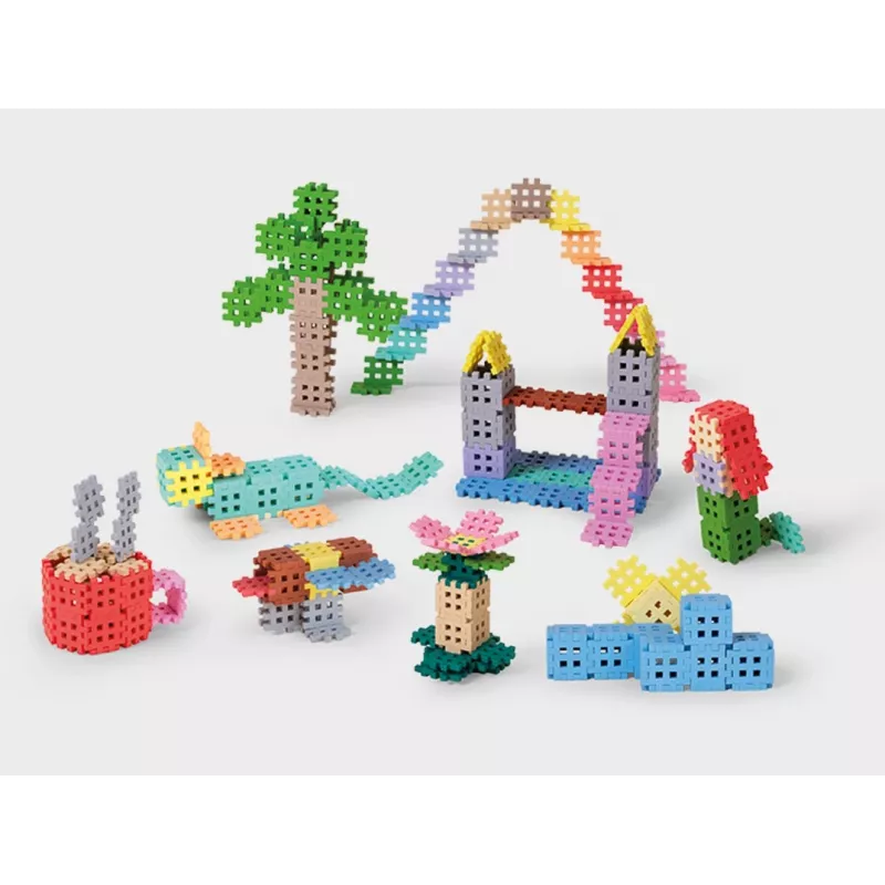 Bloques de construcción Marioinex Waffle Blocks mini pastel set de 500 piezas