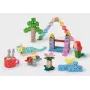 Bloques de construcción Marioinex Mini Waffle, pastel, 300 piezas