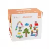 Bloques de construcción Marioinex Mini Waffle, pastel, 300 piezas