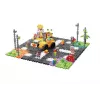 Juguete de construcción Marioinex Waffle mini bloques – Carretera, 280 piezas