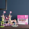 Set de construcción Marioinex Waffle Mini Blocks Princess — 280 piezas, multicolor, caja, edad 6+