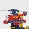 Set de construcción Marioinex Waffle Blocks Parque de bomberos 280 piezas, modelo 906279