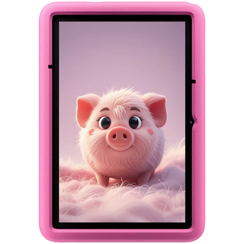 Blackview Tab A6 Kids, Tablet, 10,1 pulgadas 800*1280 HD+ IPS, A523 Octa-Core 1,8 GHz, 4 GB + 128 GB, 5100 mAh; WLAN, cámara frontal 5 MP/trasera 8 MP, Android 14, Rosa