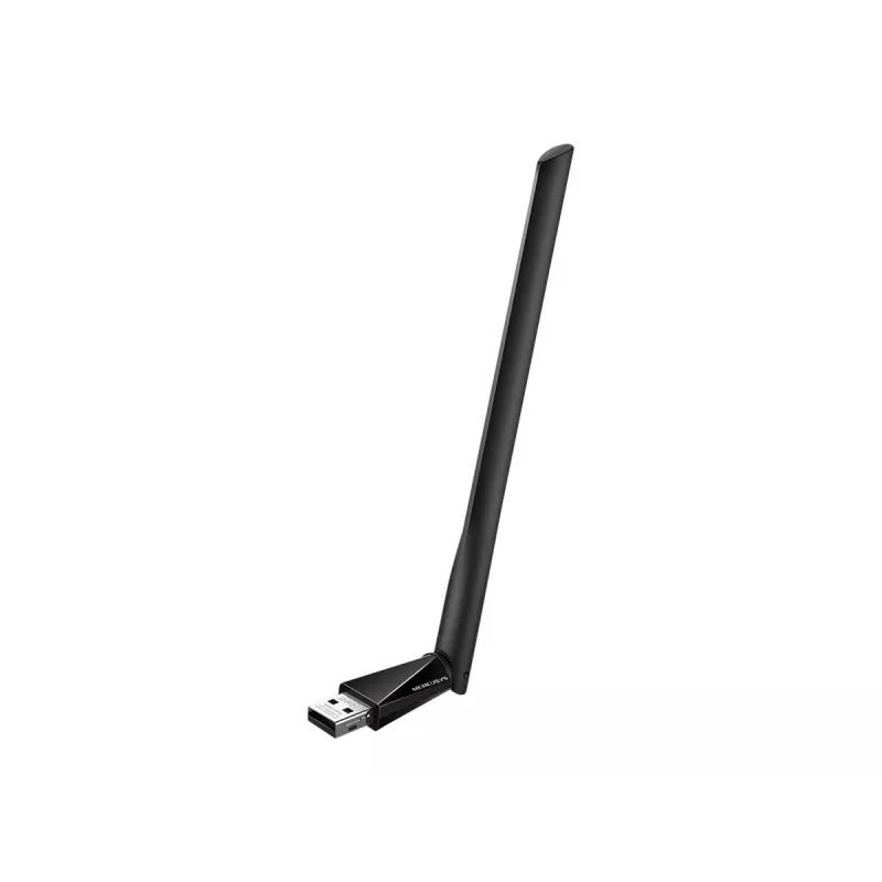 Adaptador USB inalámbrico Dual Band de alta ganancia Mercusys AC650