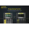 Cargador Nitecore UM4 pilas domésticas DC litio-hierro-fosfato litio-ion níquel-cadmio