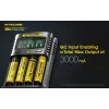 Cargador Nitecore UM4 pilas domésticas DC litio-hierro-fosfato litio-ion níquel-cadmio