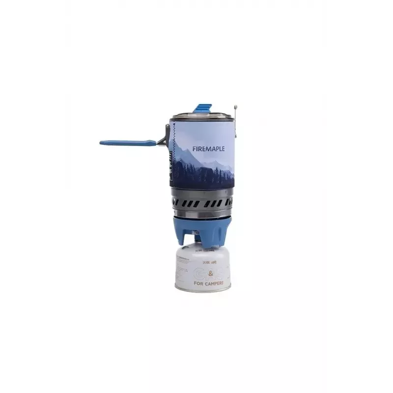 Hornillo portátil Fire-maple FMS-X5 — hornillo de exterior ligero y compacto, patas plegables, un solo quemador