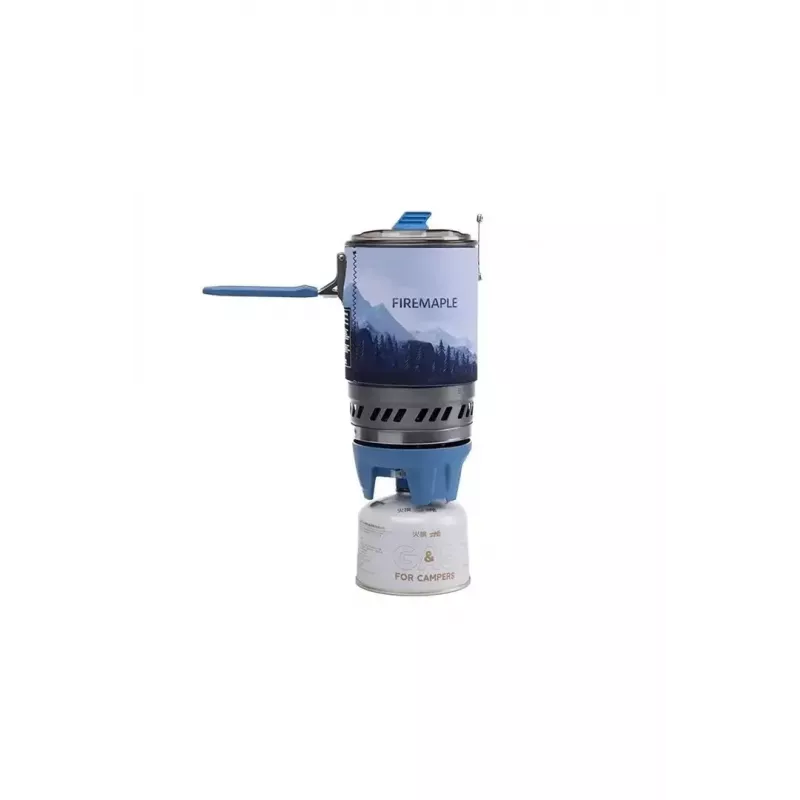 Hornillo portátil Fire-maple FMS-X5 — hornillo de exterior ligero y compacto, patas plegables, un solo quemador