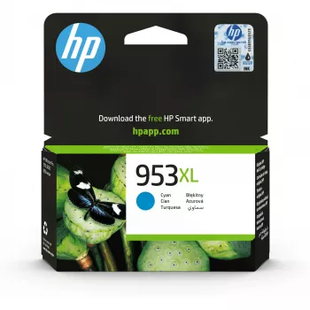 Cartucho de tinta HP 953 XL Cian 1.600 páginas