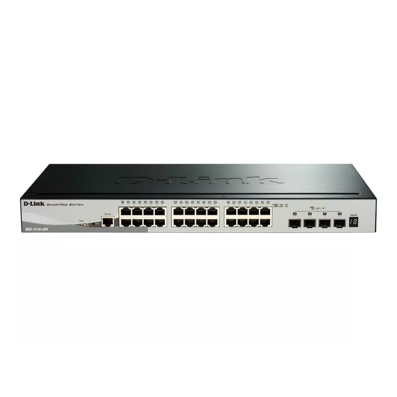D-Link DGS-1510 Managed L3 Gigabit Ethernet (10/100/1000) Negro