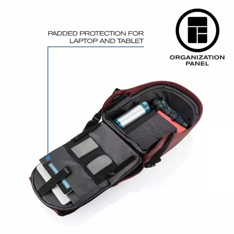 Mochila XDDESIGN Bobby Hero Small — Mochila antirrobo e impermeable para el día a día, tamaño compacto