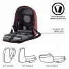 Mochila XDDESIGN Bobby Hero Small — Mochila antirrobo e impermeable para el día a día, tamaño compacto
