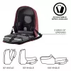Mochila XDDESIGN Bobby Hero Small — Mochila antirrobo e impermeable para el día a día, tamaño compacto