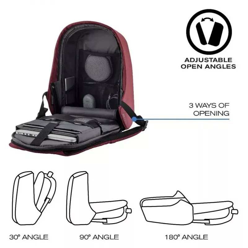 Mochila XDDESIGN Bobby Hero Small — Mochila antirrobo e impermeable para el día a día, tamaño compacto