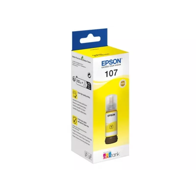 Botella de tinta amarilla EPSON 108 EcoTank