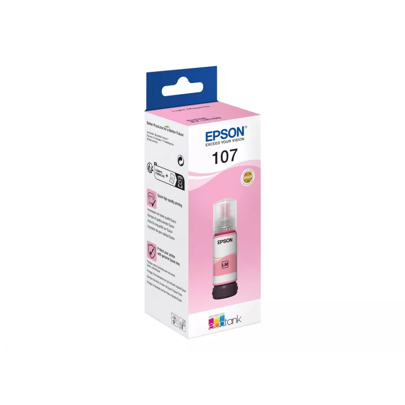 Botella de tinta magenta claro EPSON 108 EcoTank