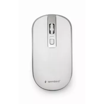 Ratón USB óptico inalámbrico blanco/plata MUSW-4B-06-WS Gembird