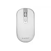 Ratón USB óptico inalámbrico blanco/plata MUSW-4B-06-WS Gembird